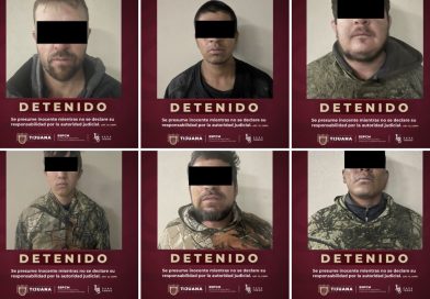 CAPTURAN A DIEZ AGRESORES CONTRA POLICÍAS MUNICIPALES, CERCA DEL MURO FRONTERIZO