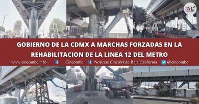 GOBIERNO DE LA CDMX A MARCHAS FORZADAS EN LA REHABILITACION DE LA LINEA 12 DEL METRO