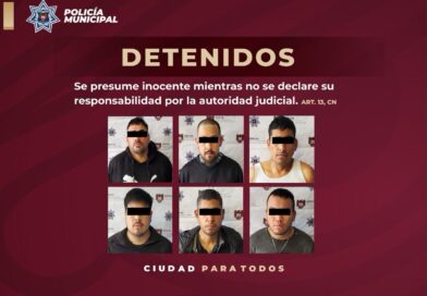 SECRETARÍA DE SEGURIDAD DE TIJUANA, INFORMA SOBRE DETENCIÓN DE 7 PERSONAS Y DECOMISO DE ARMAMENTO