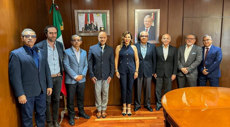 PLANTEA MARINA DEL PILAR PROYECTOS PARA BAJA CALIFORNIA A PRÓXIMO SECRETARIO DE INFRAESTRUCTURA EN GOBIERNO DE CLAUDIA SHEINBAUM