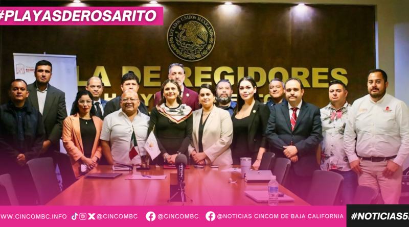 Instala Gobierno de Rocio Adame la comisión de Seguridad Ciudadana en Playas de Rosarito