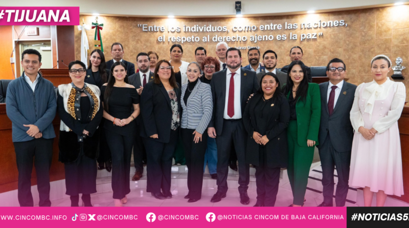 LOGRA PRESIDENTE MUNICIPAL DE TIJUANA ISMAEL BURGUEÑO UNANIMIDAD EN EL CONGRESO; APRUEBAN LA LEY DE INGRESOS 2025