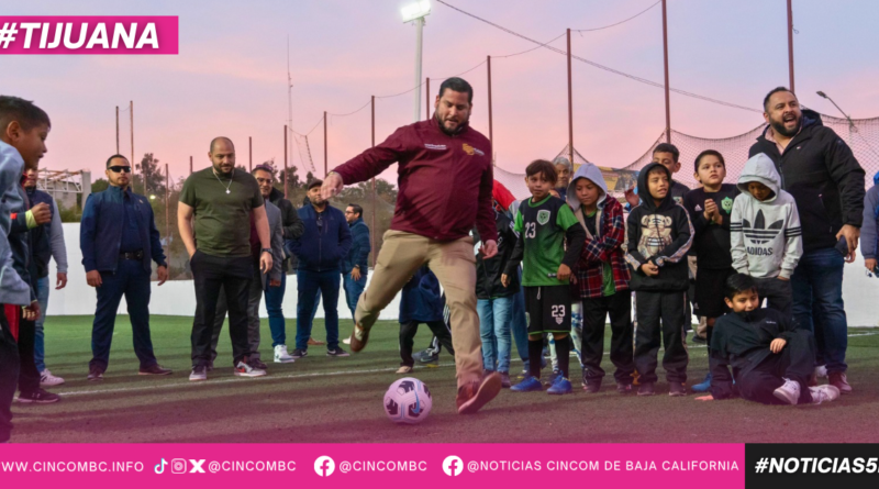 ENTREGA ALCALDE ISMAEL BURGUEÑO CANCHAS REMODELADAS DE LA UNIDAD DEPORTIVA MARIANO MATAMOROS