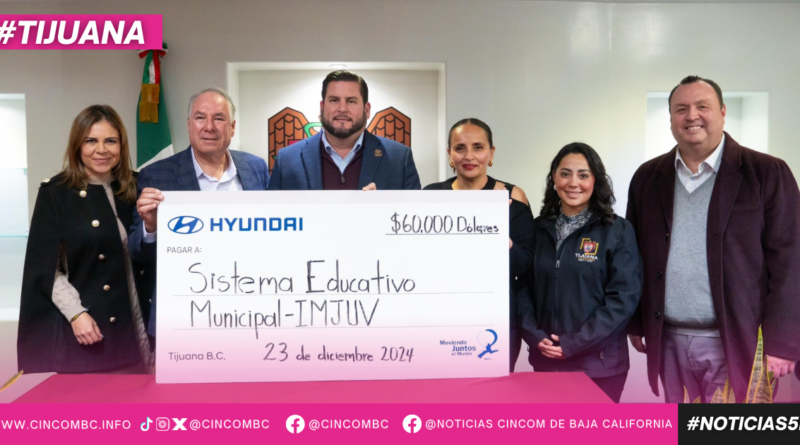 RECIBE XXV AYUNTAMIENTO DONATIVO DE HYUNDAI; SERÁ DESTINADO PARA FORTALECER LAS ÁREAS DE EDUCACIÓN Y JUVENTUD