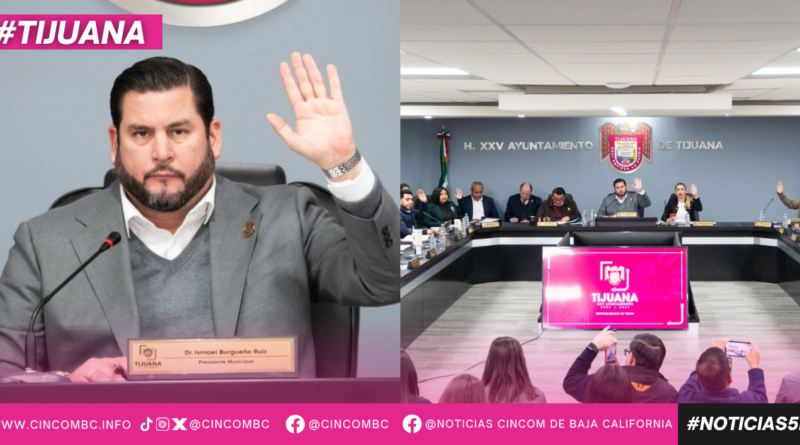 APRUEBA CABILDO DEL XXV AYUNTAMIENTO EL PLAN MUNICIPAL DE DESARROLLO 2025- 2027 Y EL ATLAS MUNICIPAL DE RIESGOS DE TIJUANA