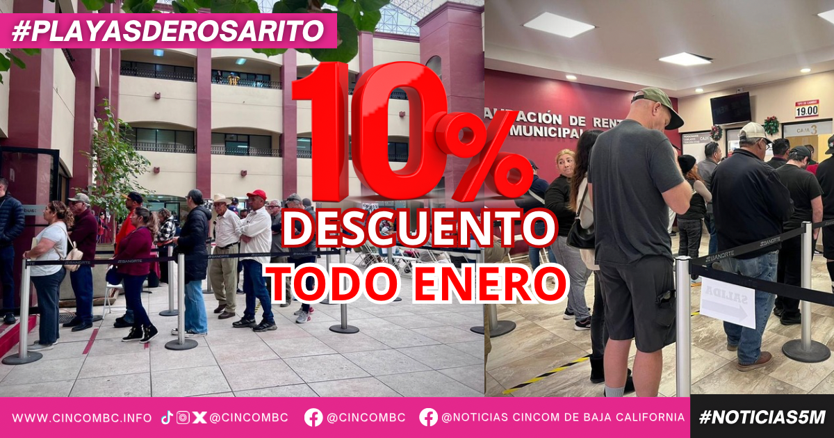 PRESIDENTA ROCIO ADAME INVITA A BENEFICIARSE EN ENERO CON EL 10% DE DESCUENTO EN EL PAGO DEL IMPUESTO PREDIAL