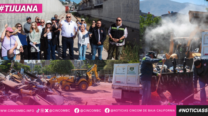 Mejora Gobierno Municipal calidad de vida de más de 9 mil personas con programa Tijuana Ciudad Limpia