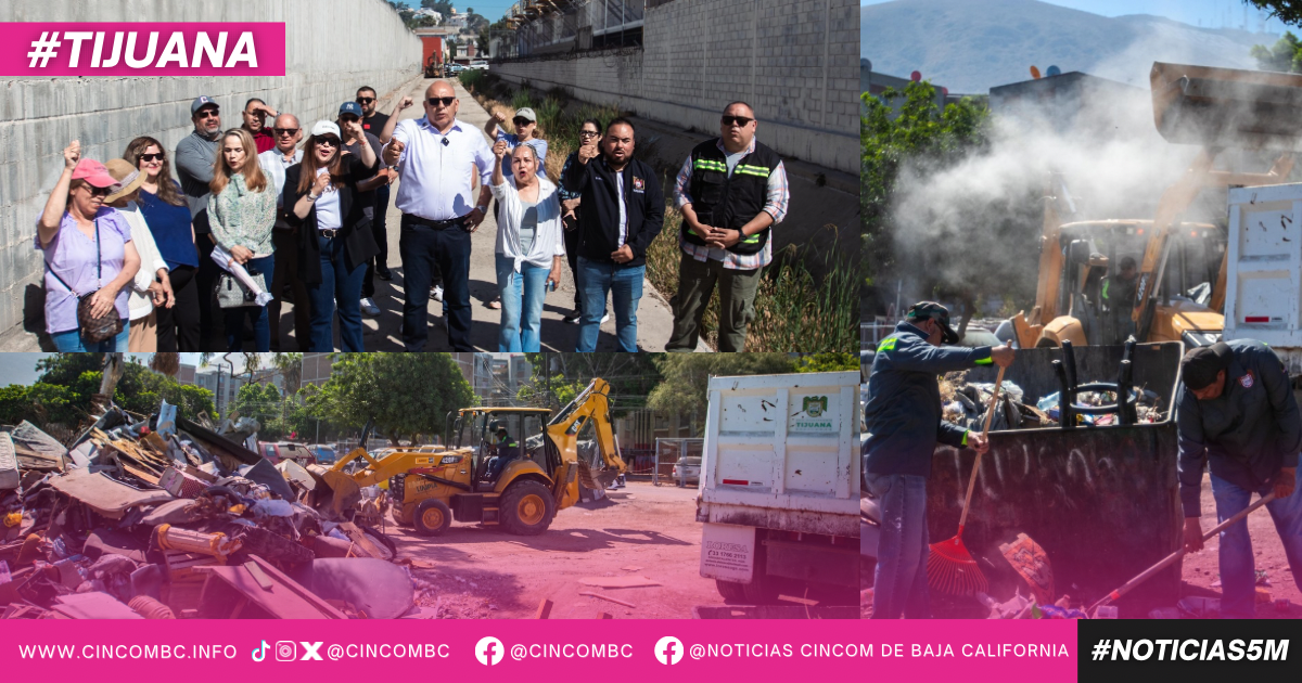 Mejora Gobierno Municipal calidad de vida de más de 9 mil personas con programa Tijuana Ciudad Limpia
