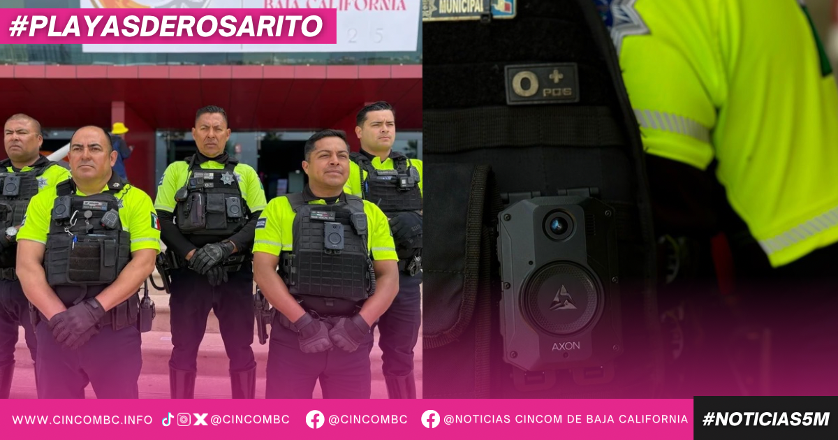 Gobierno de Rocio Adame instala Cámaras Corporales a Elementos de Seguridad