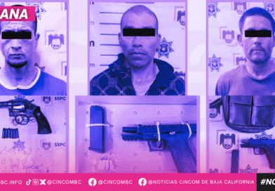 Detiene Policía Municipal a tres personas armadas