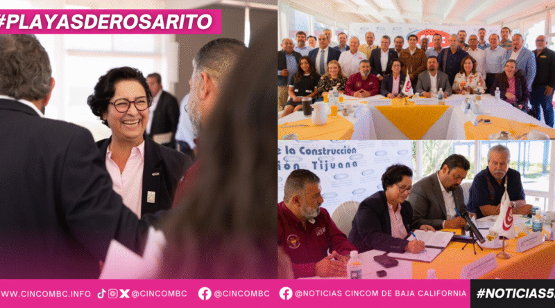 Fortalece Rocio Adame colaboración con sector de la construcción mediante convenio con CMIC