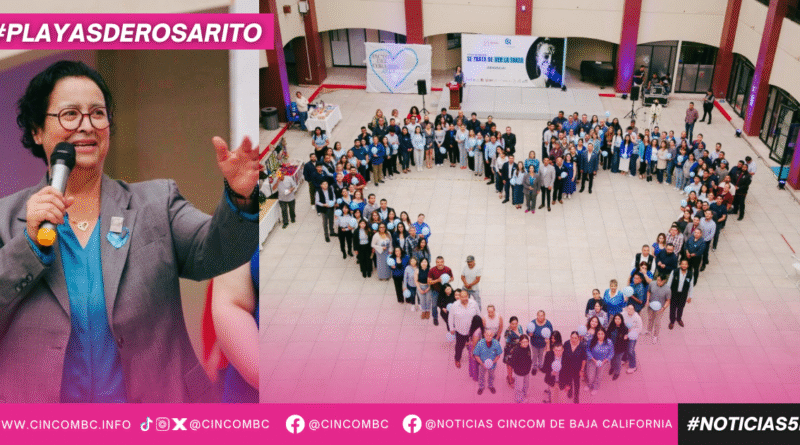 Conmemora Rocio Adame el Día Mundial Contra la Trata con encendido simbólico y unión colectiva