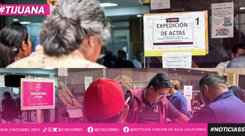 Ofrece Gobierno de la Ciudad descuento del 50% en derechos municipales en el trámite de actas ante el Registro Civil durante julio