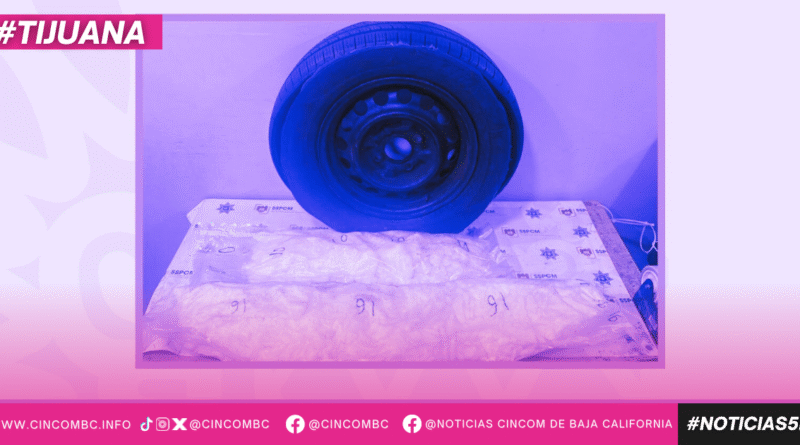 Decomisa Policía Municipal de Tijuana más de 11 kilos de ‘cristal’ tras atender caso de ‘mula ciega’