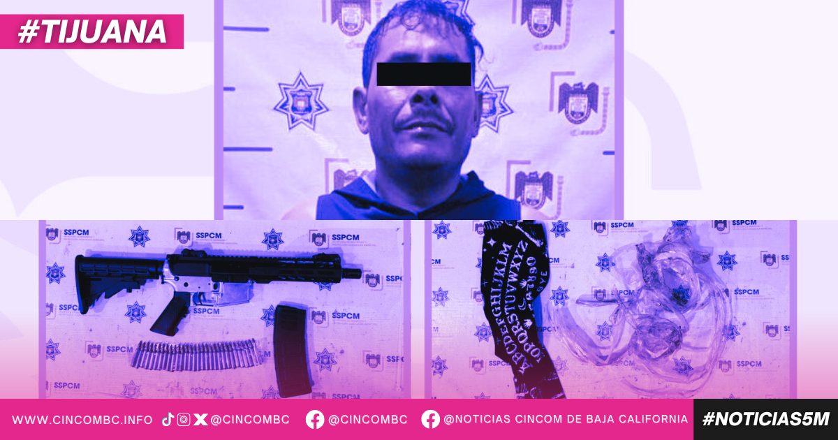 Atiende Policía Municipal de Tijuana reporte de privación ilegal de la libertad y captura a uno de los presuntos responsables