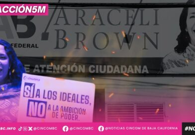 Abandonada la casa de gestión social de la Diputada Federal Hilda Araceli Brown