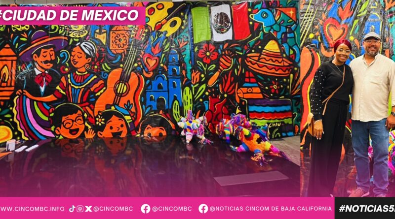 Enrique Chiu crea mural para World Vision México como un llamado a la cultura de paz y a la protección de la niñez