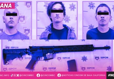 Detienen Policía Municipal y Fuerza Estatal a tres personas armadas en hotel de la colonia Loma Bonita