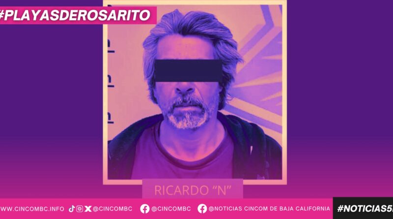 Secretaría de Seguridad Ciudadana detiene a individuo con orden de aprehensión en Playas de Rosarito