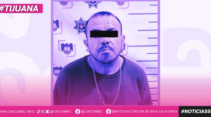 Asegura Policía Municipal a hombre por violencia contra la mujer