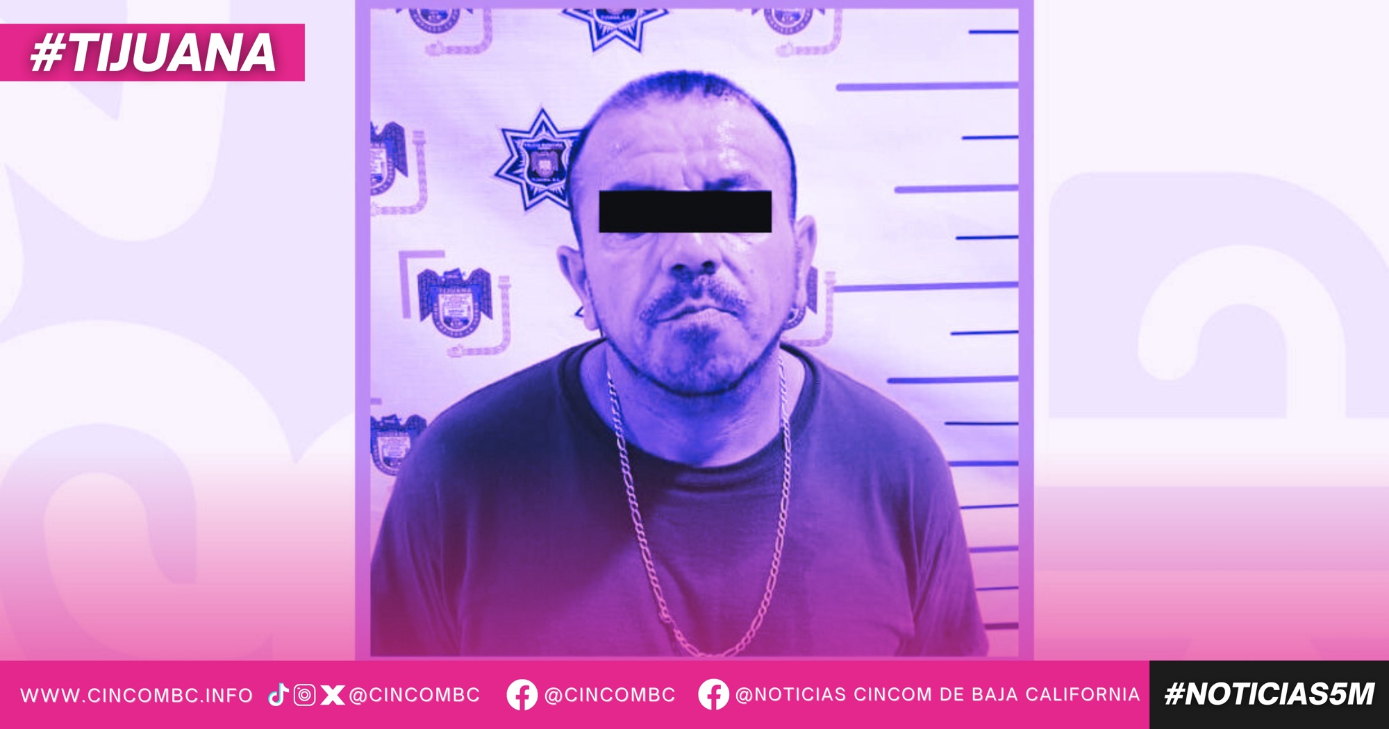 Asegura Policía Municipal a hombre por violencia contra la mujer