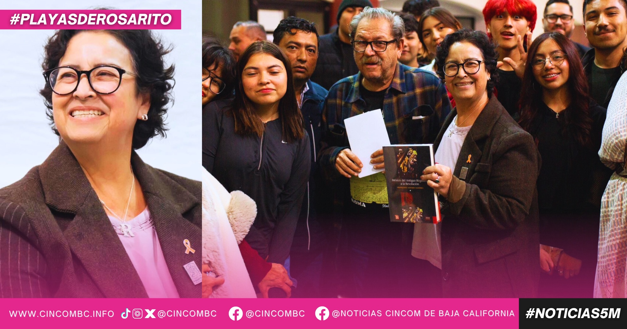 Se promueve la cultura y la lectura con la inauguración de los Tendidos de Libros del Fondo de Cultura Económica en Playas de Rosarito