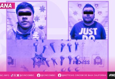 Operativo de la SSPCM por ataque armado en bar, permite detención de dos personas con sustancias prohibidas