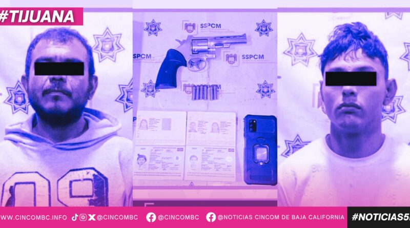 Asegura Policía Municipal de Tijuana a dos generadores de violencia tras allanamiento y amago con arma de fuego Asegura Policía Municipal de Tijuana a dos generadores de violencia tras allanamiento y amago con arma de fuego