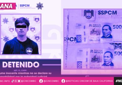 Detiene Policía Municipal a un individuo por presunto consumo de sustancias ilícitas y cohecho