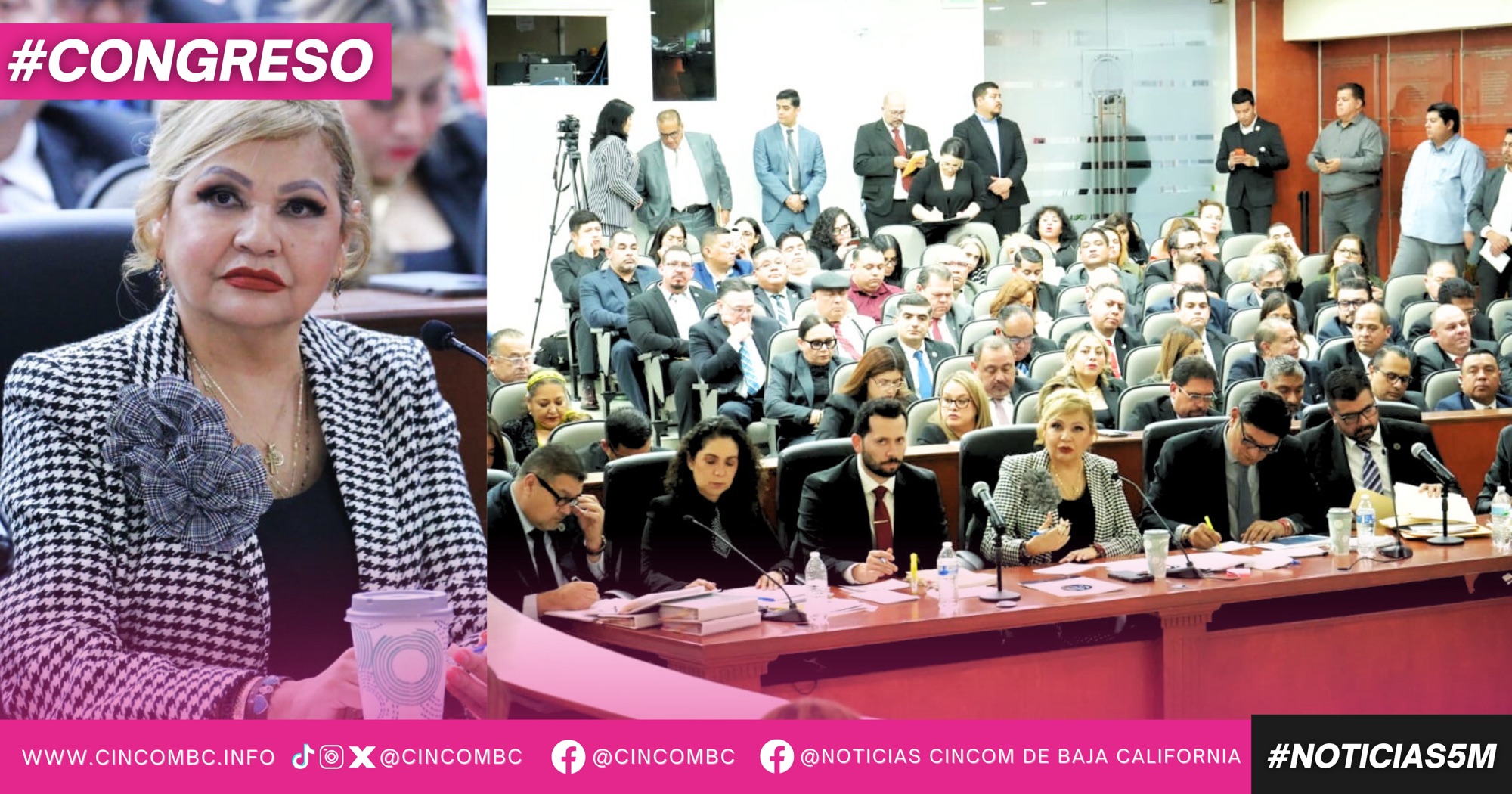 CONGRESO DE BC ANALIZA RESULTADOS DE LA FISCALÍA GENERAL DEL ESTADO DURANTE GLOSA