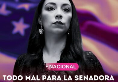 Todo mal para la Senadora de Baja California