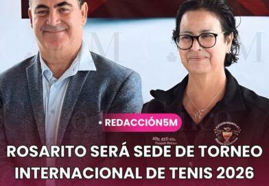Rosarito será sede de torneo internacional de Tenis 2026
