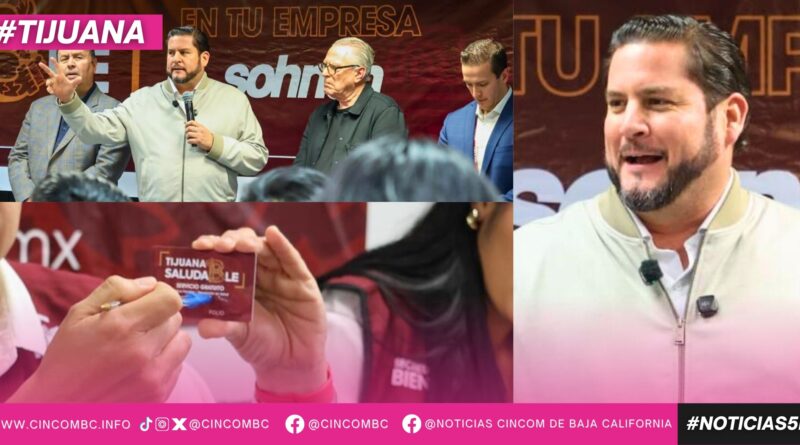 Acerca Gobierno Municipal módulo de afiliación al programa ‘Tijuana Saludable’ a Sohnen México