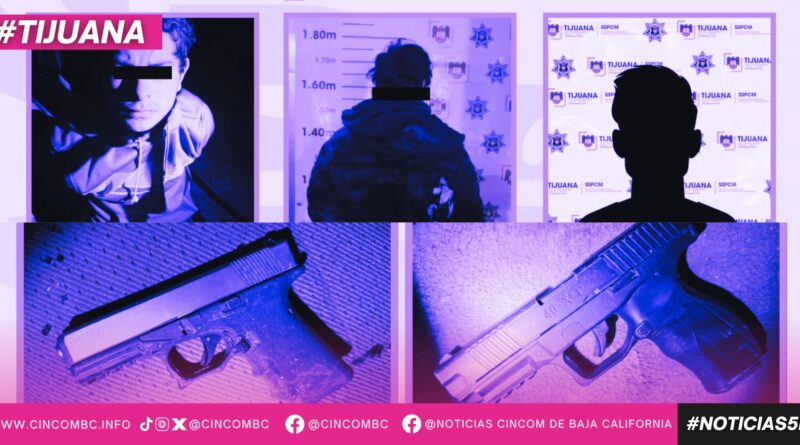 Asegura Policía Municipal a sujeto armado