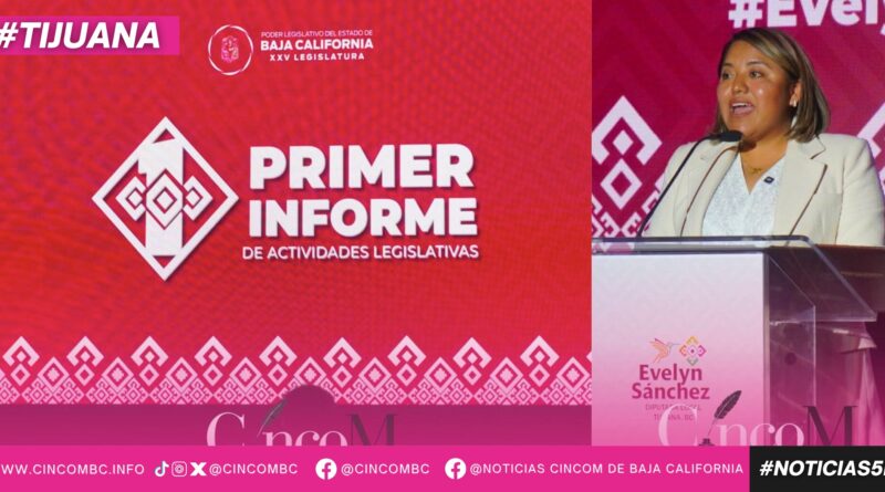 Presenta diputada Evelyn Sánchez Sánchez su Primer Informe de Actividades Legislativas