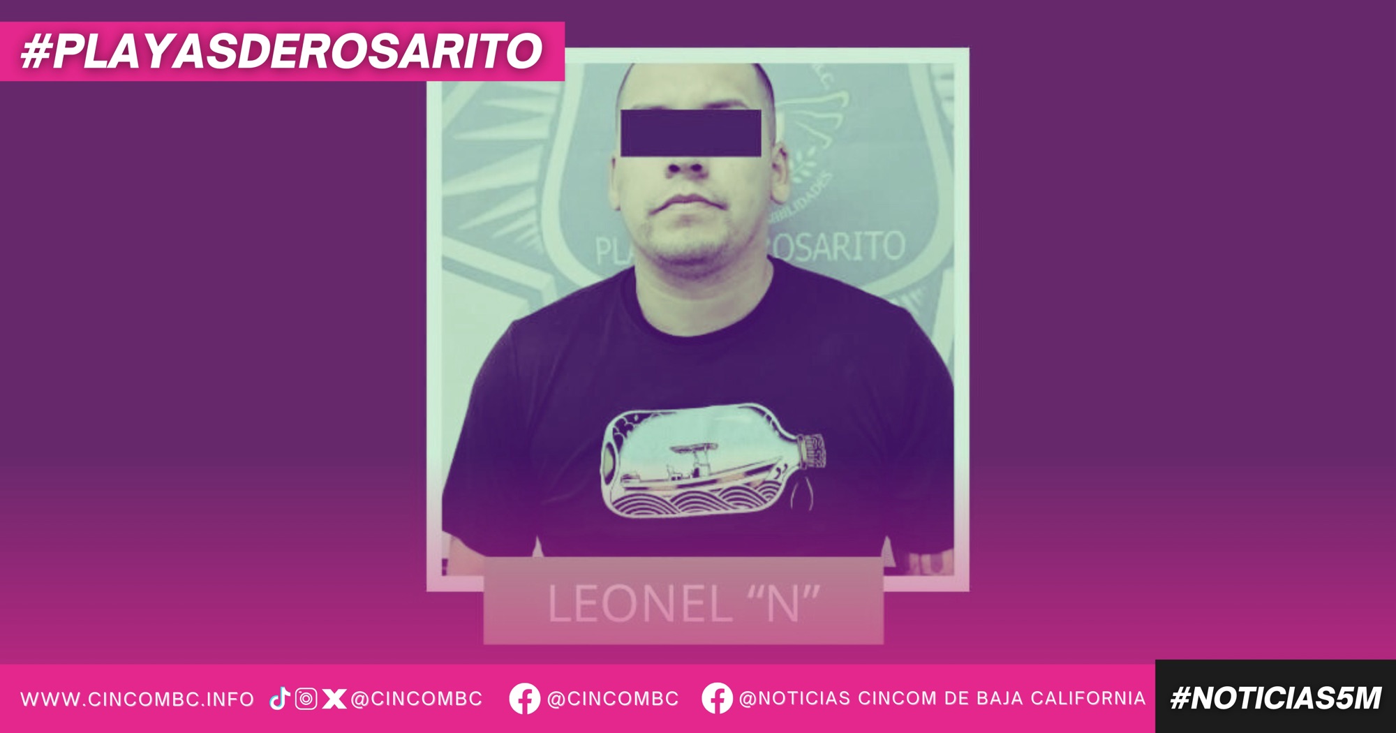 Policía Municipal detiene a sujeto en la colonia Villa Bonita