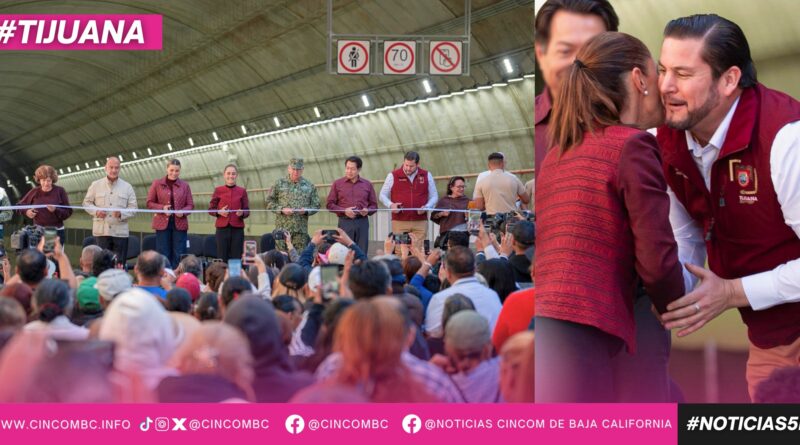 Acompaña Ismael Burgueño a la presidenta Claudia Sheinbaum a la inauguración de la primera parte del Viaducto Elevado y la Universidad Rosario Castellanos