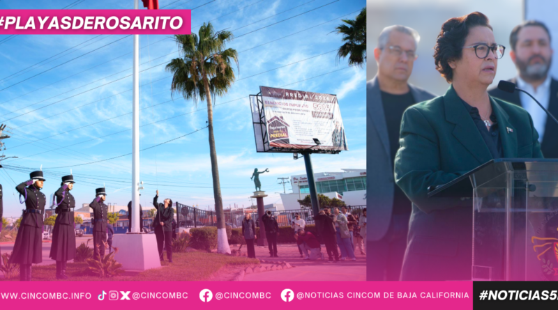 Rocío Adame encabeza ceremonia de izamiento por el Día de la Bandera y refrenda el orgullo de ser mexicanos Rocío Adame encabeza ceremonia de izamiento por el Día de la Bandera y refrenda el orgullo de ser mexicanos
