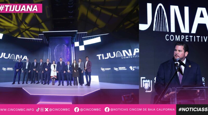 Encabeza alcalde Ismael Burgueño presentación de la estrategia ‘Tijuana Competitiva’