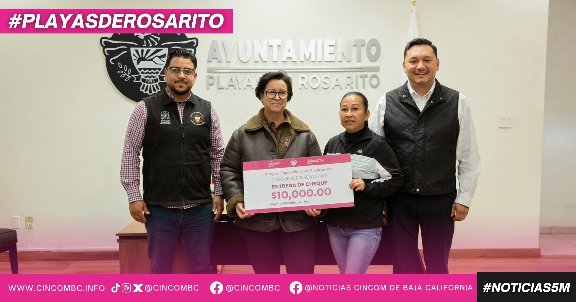 Alcaldesa Rocio Adame Muñoz impulsa el emprendimiento comunitario con apoyos directos a mujeres emprendedoras