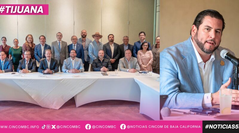 Sostiene Ismael Burgueño encuentro con integrantes del Consejo Coordinador Empresarial (CCE) de Tijuana