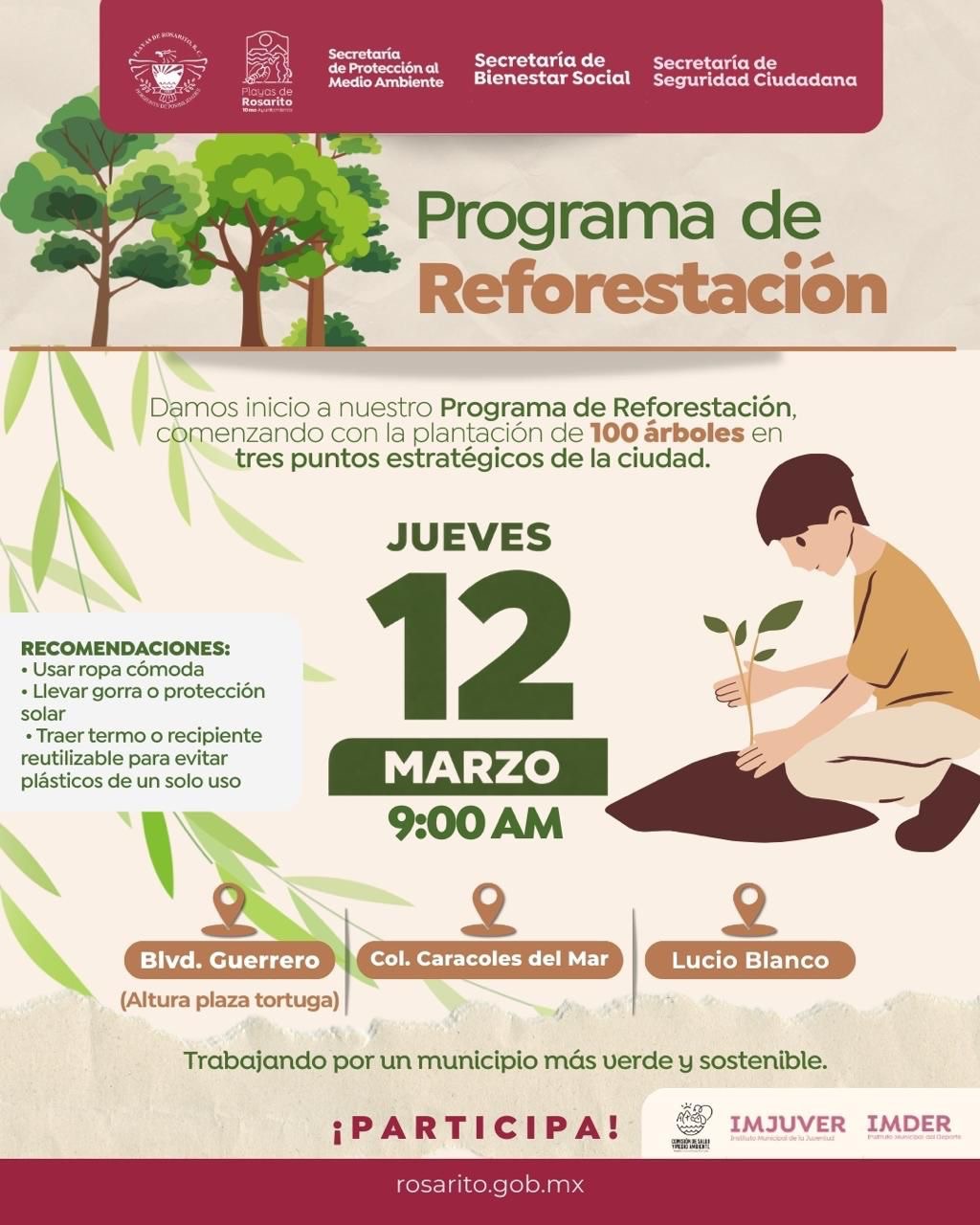 Gobierno de Rosarito fortalece acciones ambientales para construir un municipio más sustentable