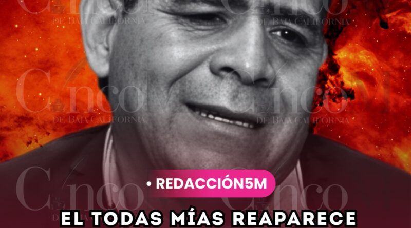 EL TODAS MÍAS REAPARECE OTRA VEZ EN EL BALCÓN POLÍTICO EL TODAS MÍAS REAPARECE OTRA VEZ EN EL BALCÓN POLÍTICO