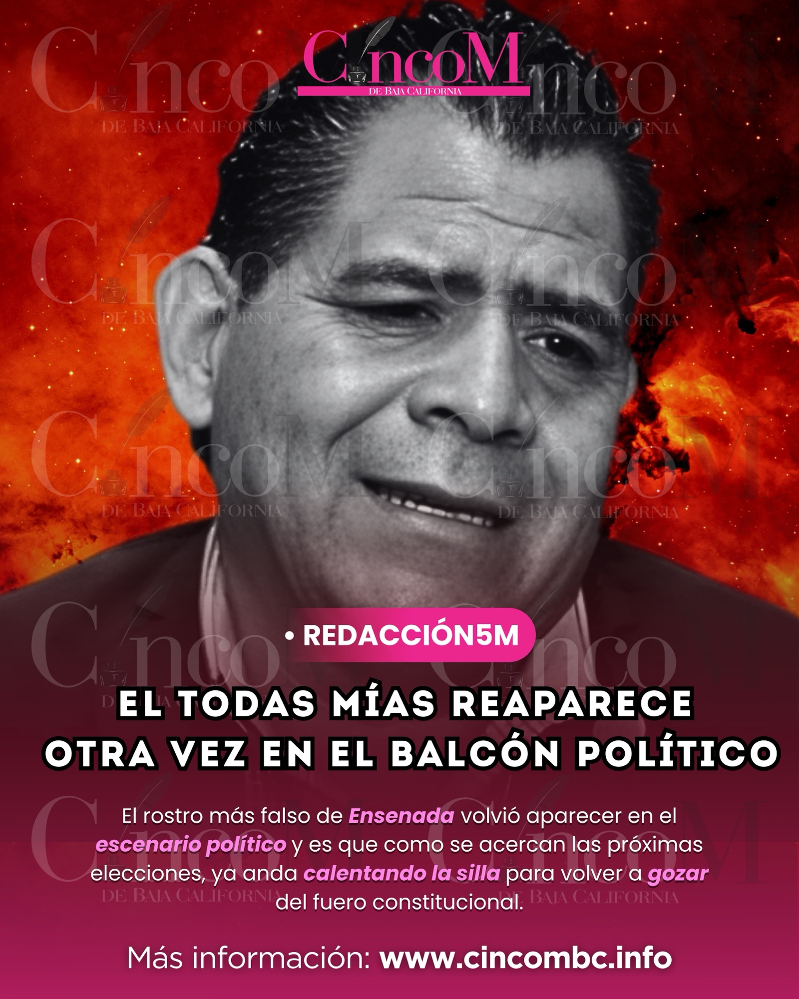 EL TODAS MÍAS REAPARECE OTRA VEZ EN EL BALCÓN POLÍTICO