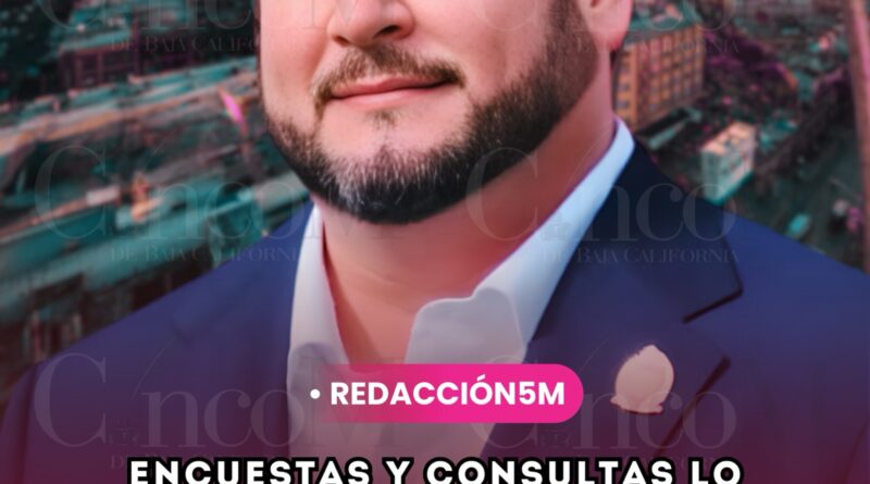 ENCUESTAS Y CONSULTAS LO COLOCAN COMO UN LÍDER RELEVANTE