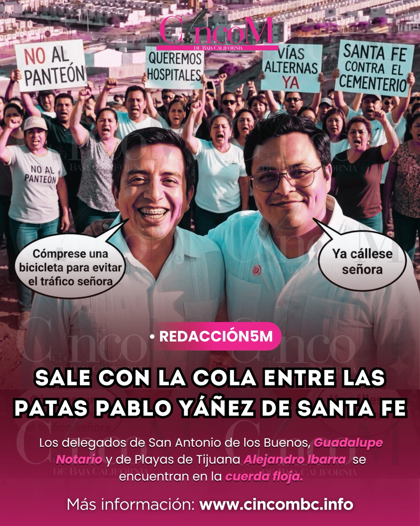 SALE CON LA COLA ENTRE LAS PATAS PABLO YÁÑEZ DE SANTA FE