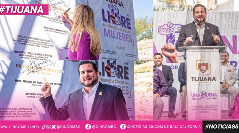 Firma Ismael Burgueño Alianza por una Tijuana Libre de Violencia contra las Mujeres Firma Ismael Burgueño Alianza por una Tijuana Libre de Violencia contra las Mujeres