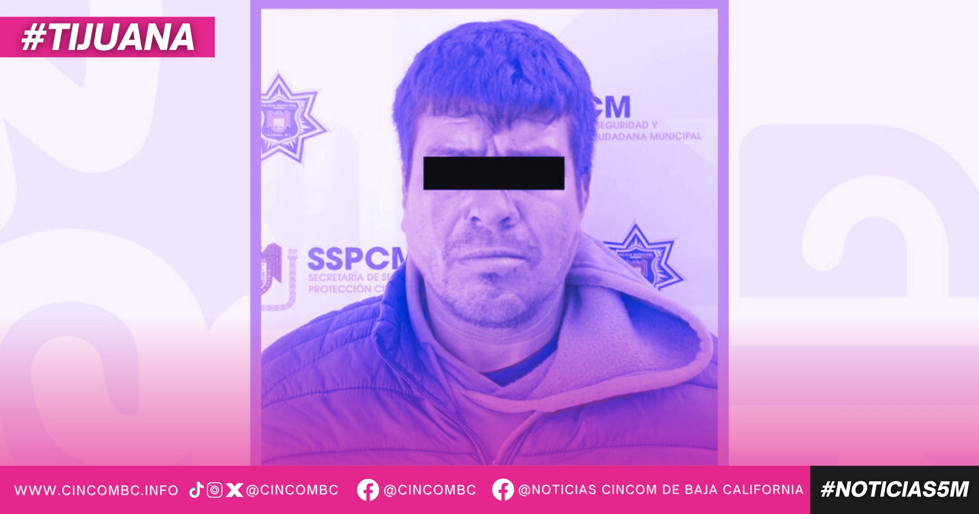 Asegura Policía Municipal a un hombre por presunto tráfico de personas