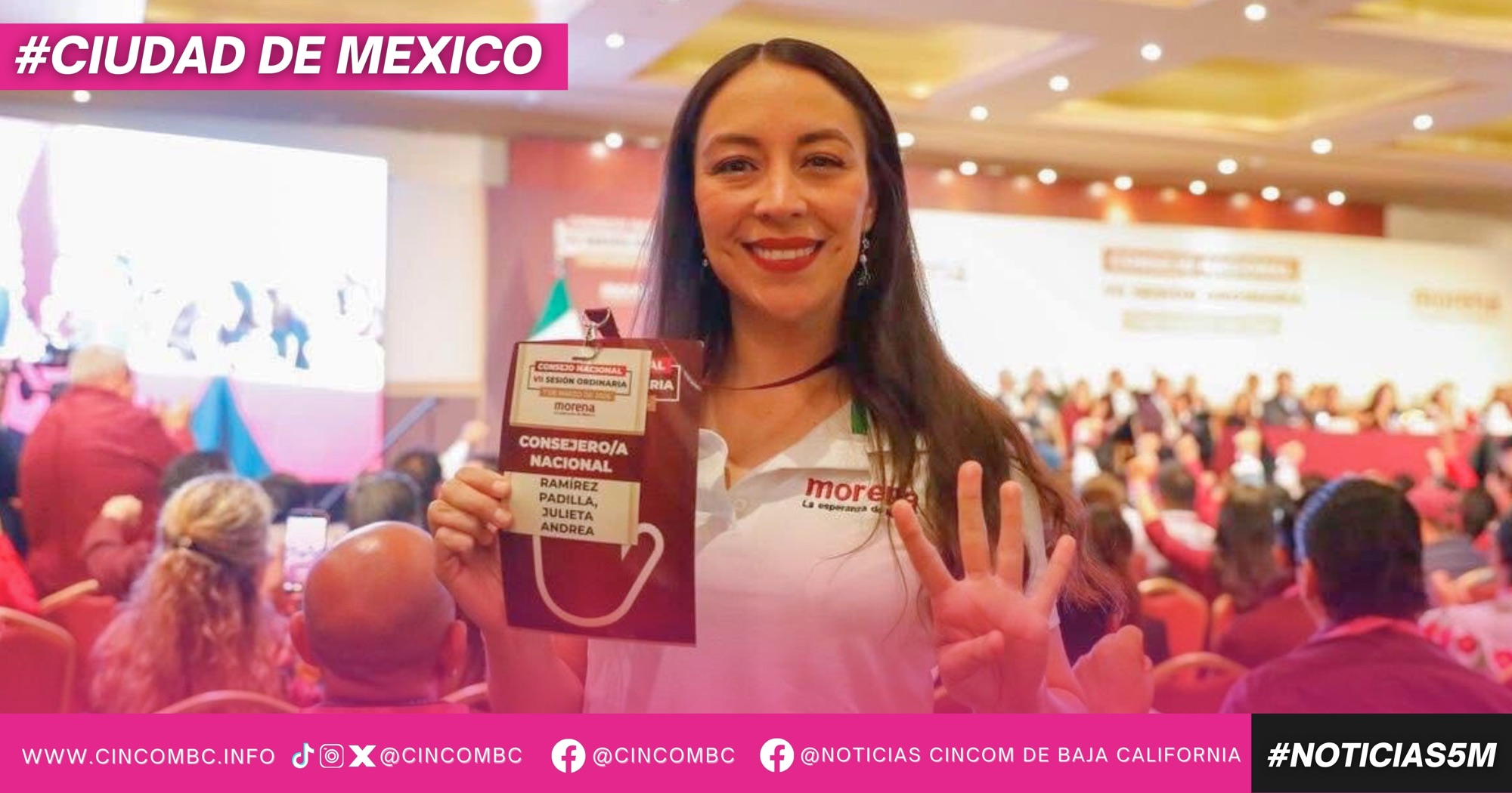 MORENA REFUERZA UNIDAD Y REGLAS INTERNAS RUMBO 2027: JULIETA RAMIREZ