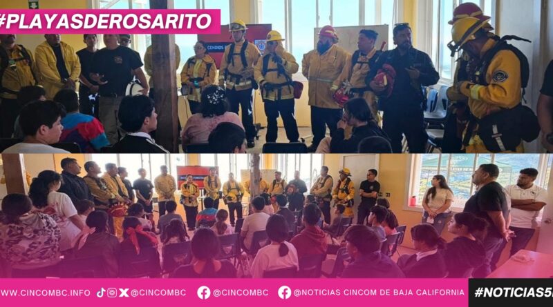 Dirección de Protección Civil y Bomberos de Playas de Rosarito promueve la cultura de prevención en el Orfanato Rancho La Hermosa Dirección de Protección Civil y Bomberos de Playas de Rosarito promueve la cultura de prevención en el Orfanato Rancho La Hermosa